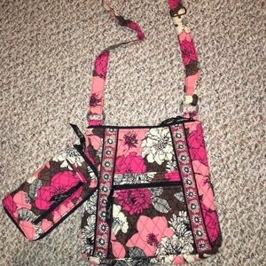 {Vera Bradley} Crossbody Bag!!! + Bonus (wallet)